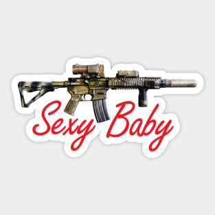 Tacticool M4 sexy baby Sticker